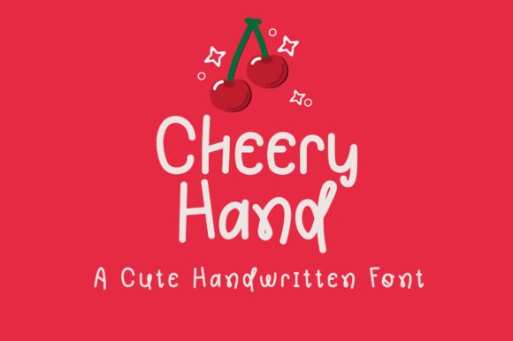 Cheery Hand Font: The Playful Sans Serif for Clearer Notes