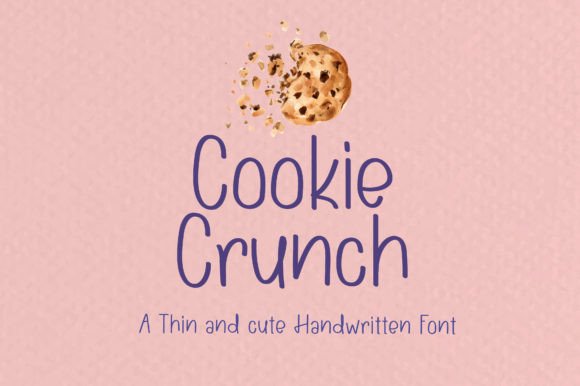Cookie Crunch Font: A Perky Touch for Creative Projects
