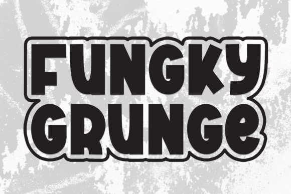Fungky Grunge Font: Unleashing Raw Attitude in Your Designs