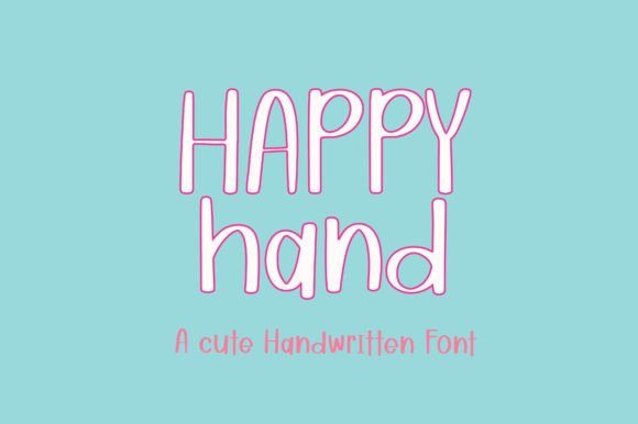 Happy Hand Font: Clean Handwriting for Digital Notes