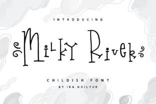Milky River Font: Adding Playful Charm to Your Designs