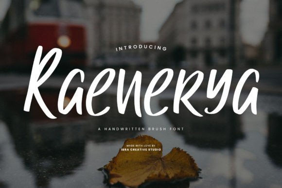 Raenerya Font: Bringing Artistic Spontaneity to Your Designs