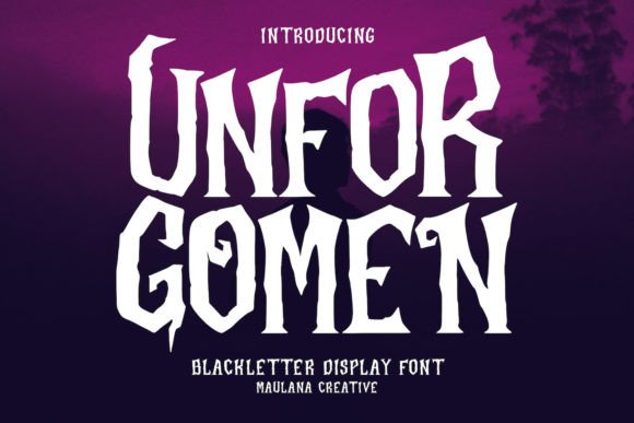 Unforgomen Blackletter: Where Classic Meets Contemporary