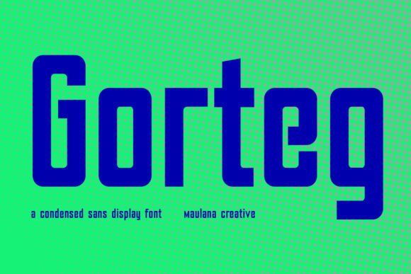 Why Gorteg Is the Bold Condensed Font Your Projects Need